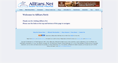 Desktop Screenshot of land.allears.net